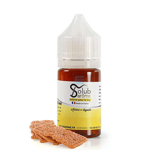 Arôme biscuit spéculoos 10 ml - Solubarome