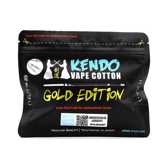 Kendo Vape Cotton (Gold Edition) Kendo Vape Cotton (Gold Edition)