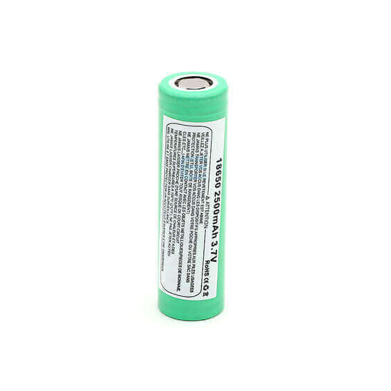Samsung 25R 18650 2500 mAh - 20A Samsung 25R 18650 2500 mAh - 20A