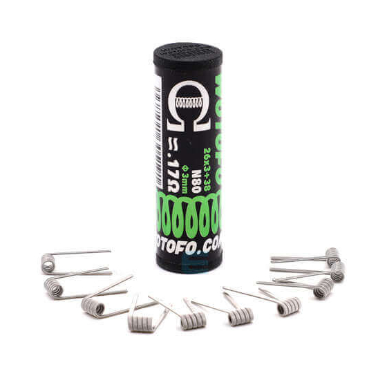 Coils Tri Core Fused Clapton (x10) - Wotofo Coils Tri Core Fused Clapton (x10) - Wotofo