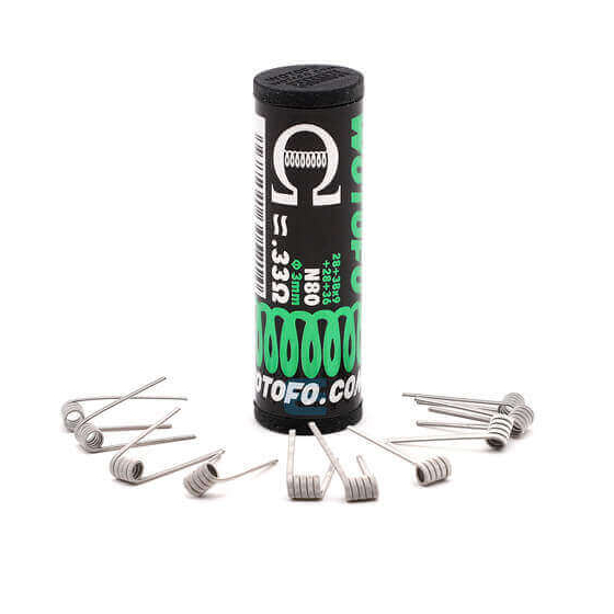 Coils Framed Staple Clapton (x10) - Wotofo Coils Framed Staple Clapton (x10) - Wotofo