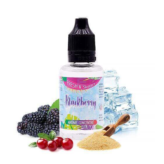 Concentré Blackberry 30 mL - Fresh & Sweet Concentré Blackberry 30 mL - Fresh & Sweet