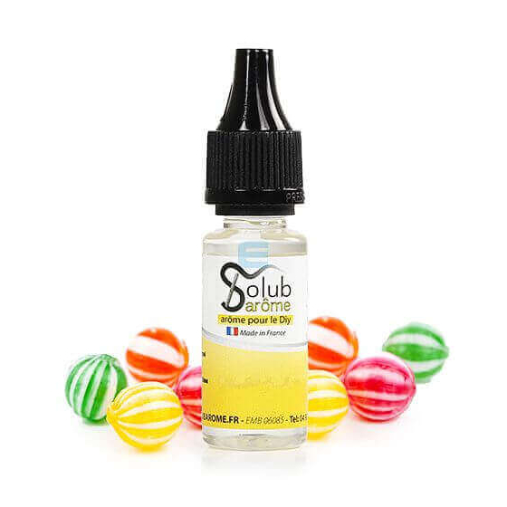 Arôme Bonbon Acidulé aux 3 Couleurs 10 mL - Solubarome Arôme Bonbon Acidulé aux 3 Couleurs 10 mL - Solubarome