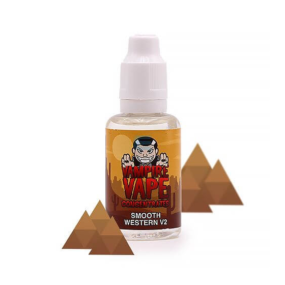 Concentré Smooth Western V2 30 mL - Vampire Vape Concentré Smooth Western V2 30 mL - Vampire Vape