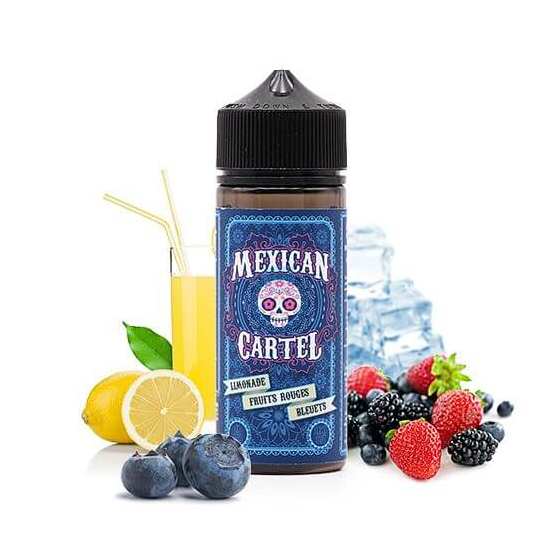 E-liquide Limonade Fruits Rouges Bleuets 100 mL - Mexican Cartel