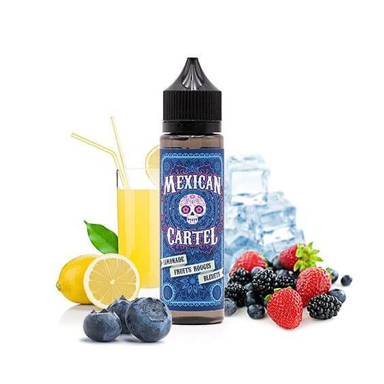 E-liquide Limonade Fruits Rouges Bleuets 50 mL - Mexican Cartel