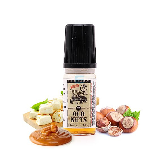 E-liquide Old Nuts Sels de nicotine 10 mL - Moonshiners