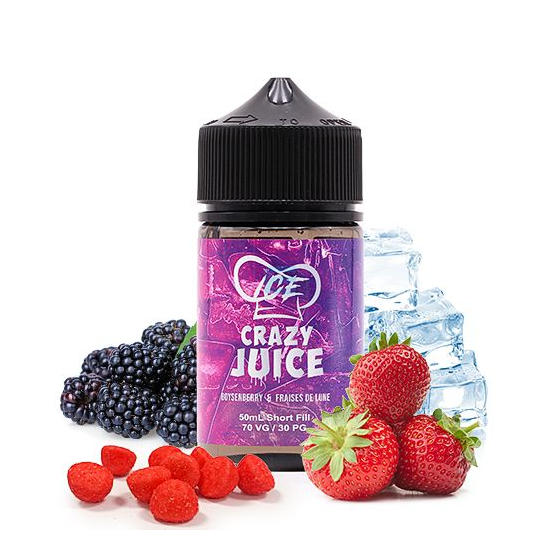 E-liquide Boysenberry & Fraise de Lune Ice 50 mL - Mukk Mukk
