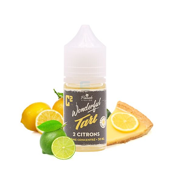 Concentré Wonderful Tart 2 Citrons 30 mL - Le French Liquide Concentré Wonderful Tart 2 Citrons 30 mL - Le French Liquide