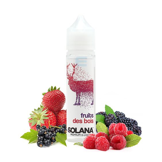 E-liquide Fruits des Bois 50 mL - Solana