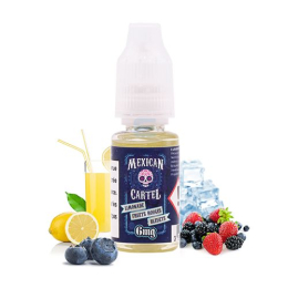 E-liquide Limonade Fruits Rouges Bleuets 10 mL - Mexican Cartel