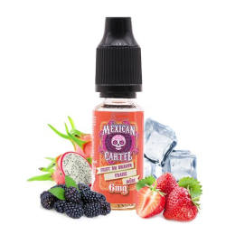 E-liquide Fruit du Dragon Fraise Mûre 10 mL - Mexican Cartel