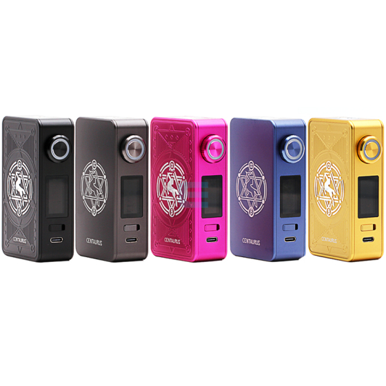 Box Centaurus M200 Lost Vape, Mod double accu 18650