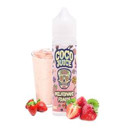 E-liquide Milkshake Fraise 50 mL - Coco Juice