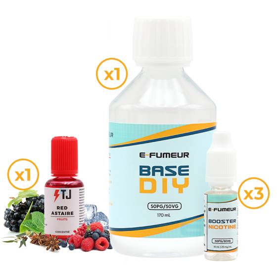 Pack DIY Red Astaire 230 mL - Tjuice Pack DIY Red Astaire 230 mL - Tjuice