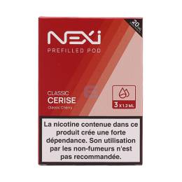 Cartouche Nexi Classic Cerise (x3) - Aspire