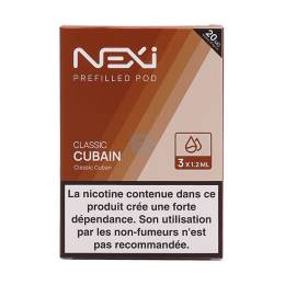 Cartouche Nexi Classic Cubain (x3) - Aspire