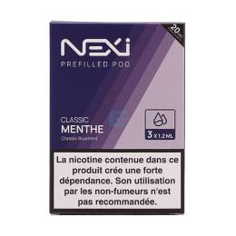 Cartouche Nexi Classic Menthe (x3) - Aspire
