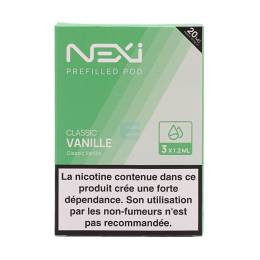 Cartouche Nexi Classic Vanille (x3) - Aspire