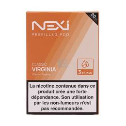 Cartouche Nexi Classic Virginia (x3) - Aspire