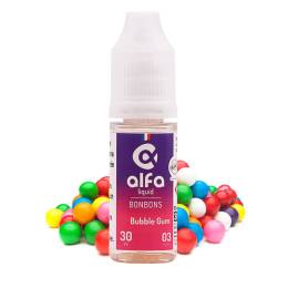 E-liquide Bubble Gum (30 VG) 10 mL - Alfaliquid