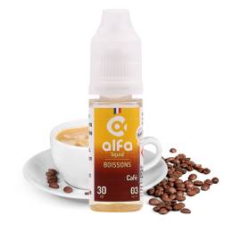 E-liquide Café (30 VG) 10 mL - Alfaliquid