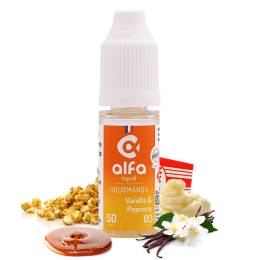 E-liquide Vanilla & Popcorn (50 VG) 10 mL - Alfaliquid