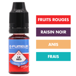 Arôme Le Red 10 mL - E-Fumeur