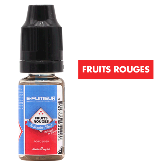 E-liquide Fruits Rouges 10 mL - E-Fumeur E-liquide Fruits Rouges 10 mL - E-Fumeur