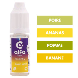 E-liquide Sweet Joker (50 VG) 10 mL - Alfaliquid