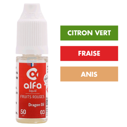 E-liquide Dragon Oil (50 VG) 10 mL - Alfaliquid