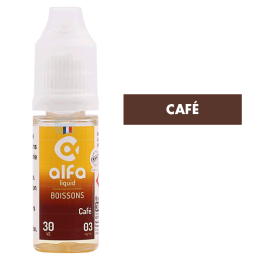 E-liquide Café (30 VG) 10 mL - Alfaliquid