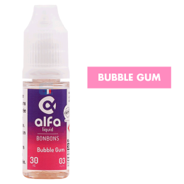 E-liquide Bubble Gum (30 VG) 10 mL - Alfaliquid