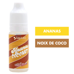 E-liquide Ananas Coconut 10 mL - Wpuff (Liquideo)