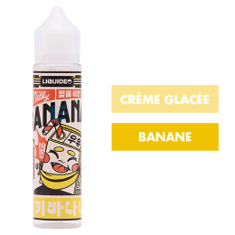 E-liquide Milky Banana 50 mL - KJuice (Liquideo)