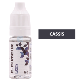 E-liquide Cassis 10 mL - E-FUMEUR