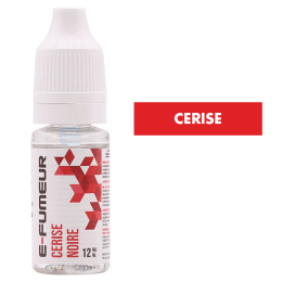 E-liquide Cerise Noire 10 mL - E-FUMEUR