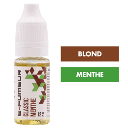 E-liquide Classic Menthe 10 mL - E-FUMEUR
