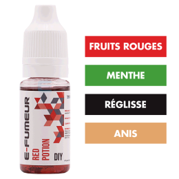 Concentré Red Potion 10 mL - E-FUMEUR
