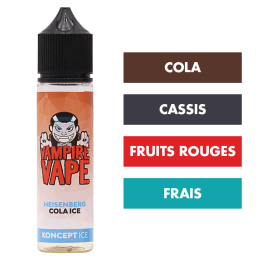 E-liquide Heisenberg Cola Ice 50 mL - Vampire Vape