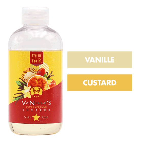 E-liquide VaNilla'S Custard 170 mL - VNS E-liquide VaNilla'S Custard 170 mL - VNS