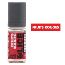 E-liquide Fruits Rouges 10 mL - Dlice