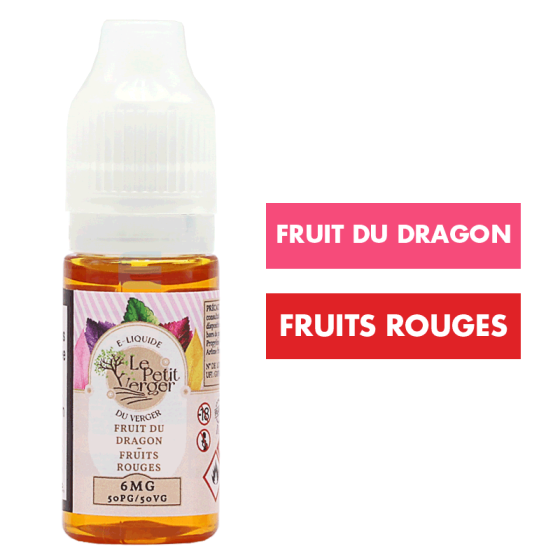 E-liquide Fruit du Dragon Fruits Rouges 10 mL - Le Petit Verger E-liquide Fruit du Dragon Fruits Rouges 10 mL - Le Petit Verger