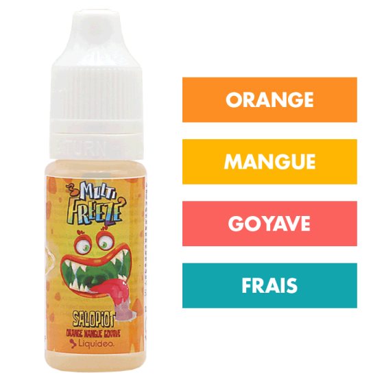 E-liquide Salopiot 10 mL - Multi Freeze (Liquideo) E-liquide Salopiot 10 mL - Multi Freeze (Liquideo)
