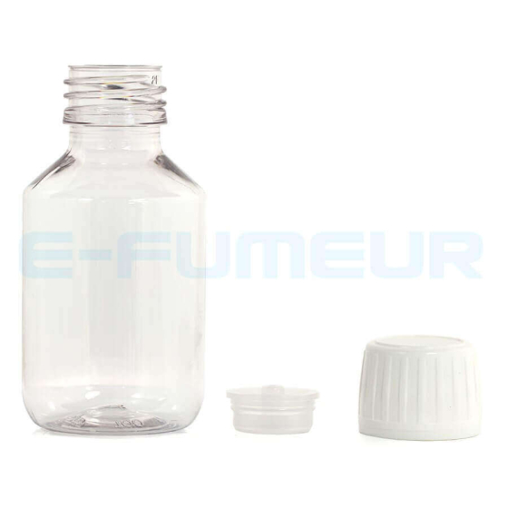 Flacon vide 115 mL pour e-liquide DIY