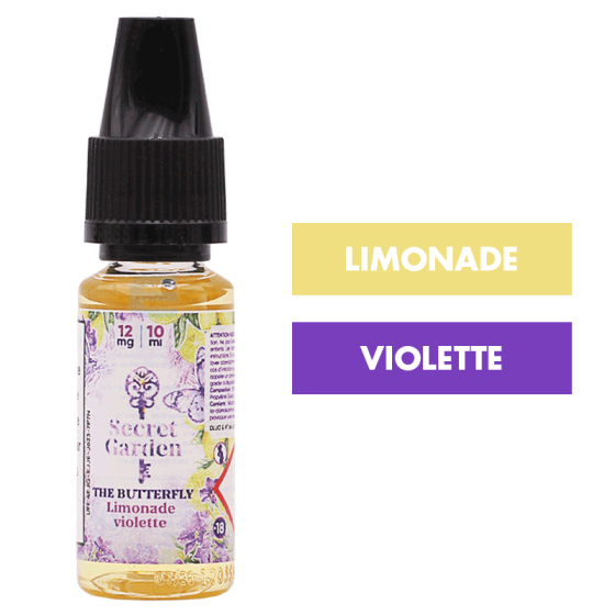 E-liquide The Butterfly 10 mL - Secret Garden E-liquide The Butterfly 10 mL - Secret Garden