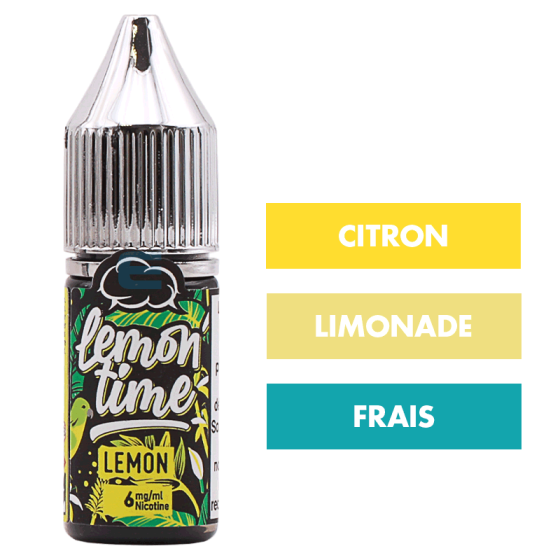 E-liquide Lemon 10 mL - Lemon'Time E-liquide Lemon 10 mL - Lemon'Time