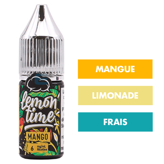 E-liquide Mango 10 mL - Lemon'Time E-liquide Mango 10 mL - Lemon'Time
