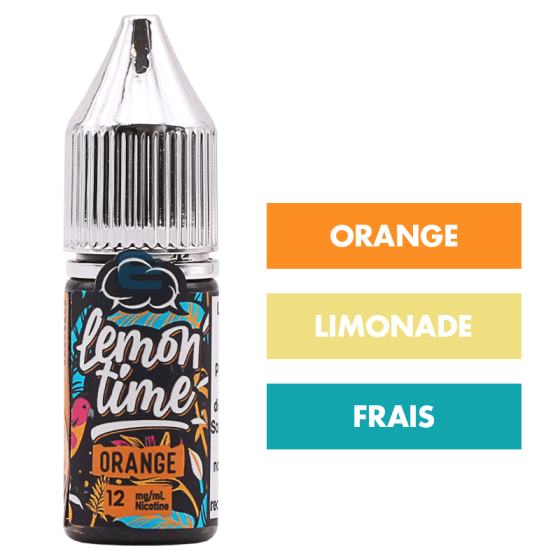 E-liquide Orange 10 mL - Lemon'Time E-liquide Orange 10 mL - Lemon'Time