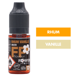 E-liquide Rhum Vanille 10 mL - Flavour Power